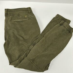 Superdry green joggers US 6